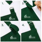 Cotton Cooking kitchen Apron for Women and Men chef apron With adjustable neckstrap and ties with center pocket with strong and durable cotton apron