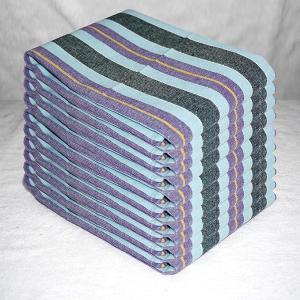 Crazyweaves 100% Cotton Attractive Lavender Stripe Kitchen Towel
