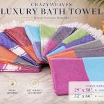 Cotton Bath Towel Turkish Style Light Weight Towels