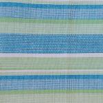 Modern Blue Stripe Single Bedsheet (60 × 90 Inches) | 100% Cotton | Soft & Comfortable | Fade Resistant & Easy Care | CRAZYWEAVES