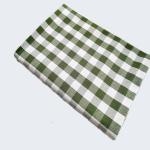 Modern Mint Green and White Gingham Checks Single Bedsheet | Premium Cotton | (60 x 90 ) Comfortable & Stylish | CRAZYWEAVES